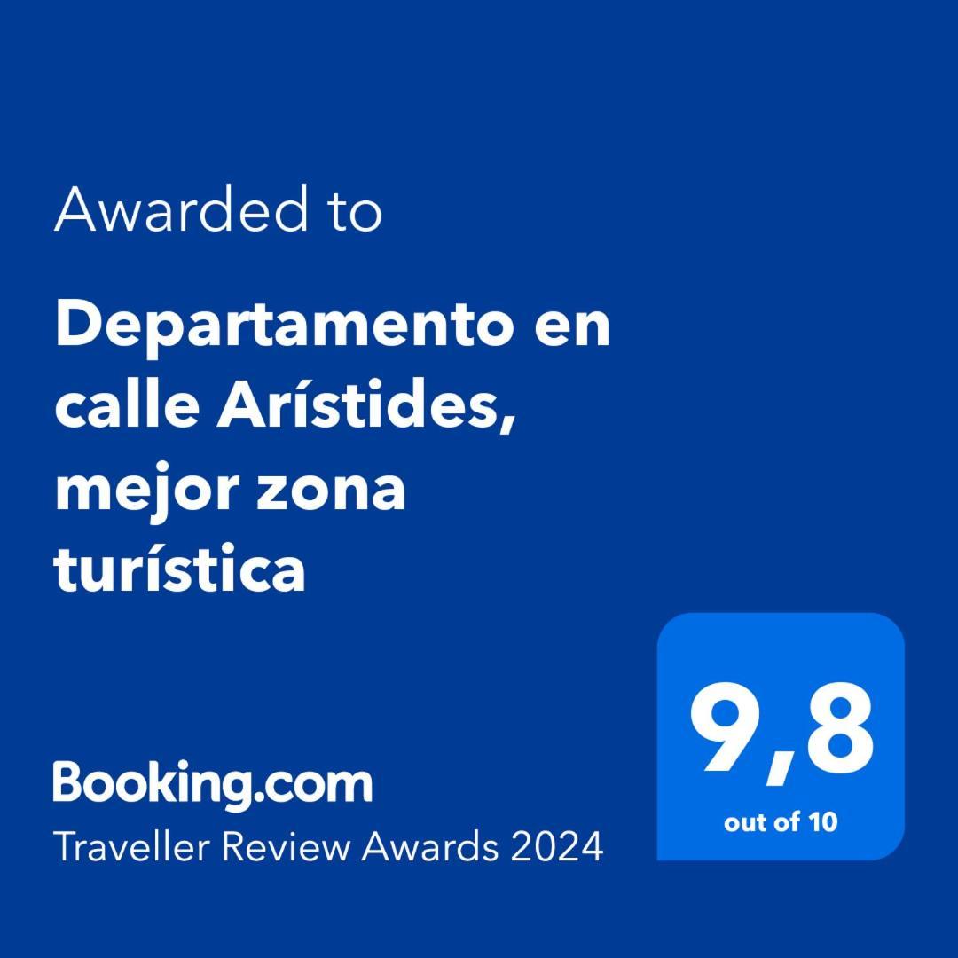 Departamento En Calle Aristides, Mejor Zona Turistica 门多萨 外观 照片